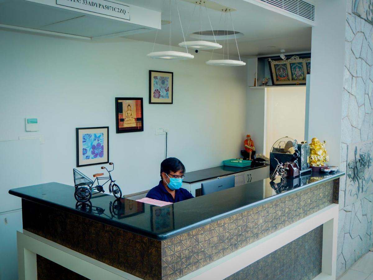 Hotel White Pearl Residency Pondicherry Exterior foto